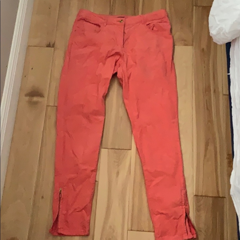 H&M Coruroy Peach Jeans